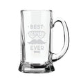 Best Papa Ever Beer Mug 580ml - Father's Day Gift
