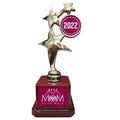 Best Mom in the World Trophy - Award Gift for Mom