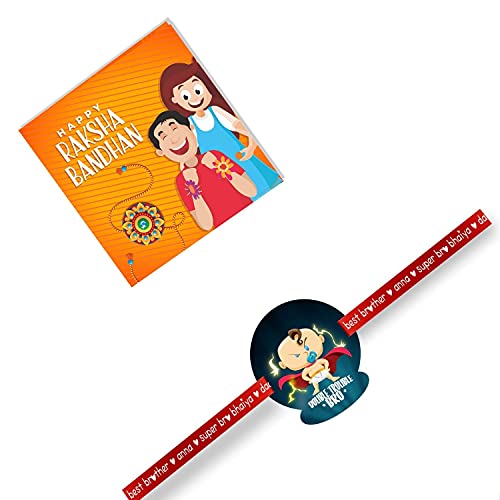 Double Trouble Bro Kids Rakhi for Little Brother