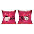 Couple Cushion Covers Set of 2 - You Are My Cup of Tea