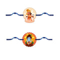 Religious Rakhi Set of 2 - Auspicious Rakhi Pair for Brother