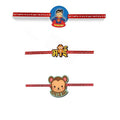 Super Bro Kids Rakhi Set of 3 for Brother | Funny Rakhi Trio