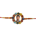 TheYaYaCafe Personalized Raksha Bandhan Rakhi for Brother with Roli Tika, Printed Acrylic Rakhi for Kids, Raksha Bandhan Gifts for Brother from Sister