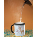 Ceramic Coffee Mug with Coaster - You Light Up My Life
