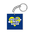 Best Sister Ever Keychain Keyring