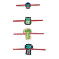 Acrylic Quote Rakhi Set of 4 for Brother | Rakhi Gift Pack