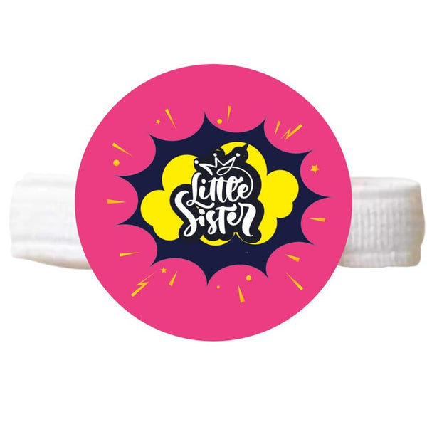 TheYayaCafe Dog Rakhi Rakshabandhan Gift for Pets with Acrylic Paw Design and Elastic Band, Rakhi Gifts for Dogs, Cats and Puppies for Raksha Bandhan, Little Sister