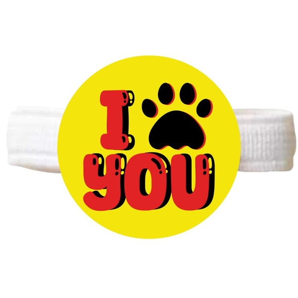 TheYaYaCafe Dog Rakhi Rakshabandhan Gifts for Pets Paw Accessories - I Paw You