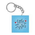 TheYaYaCafe Rakhi Gifts for Sister, Bodyguard for Little Sister Keychain Keyring