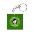 TheYayaCafe Rakhi Gifts for Sister Bodyguard Keychain Keyring 2.5x2.5 Inches, Birthday Raksha Bandhan Bhai Dooj Gift for Behan Didi from Brother