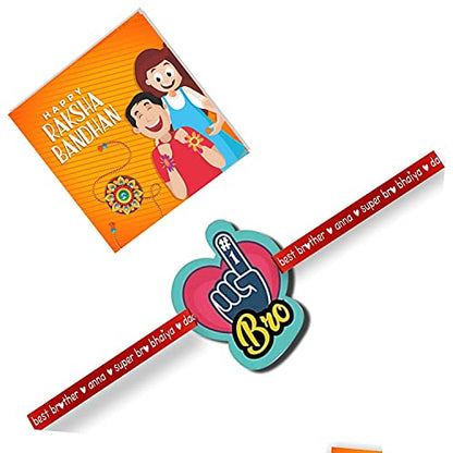 No.1 Bro Kids Rakhi for Little Brother