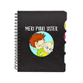 TheYayaCafe Printed Wirebound Notebook for Sister Meri Pyari Sister A5 Size 8.5x6 Inches 300 Ruled Pages