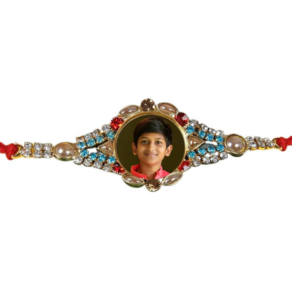 TheYaYaCafe Personalized Rakhi for Brother with Roli Tika, Printed Raksha Bandhan Rakhi for Kids and Adults, Brother, Bhaiya from Sister.