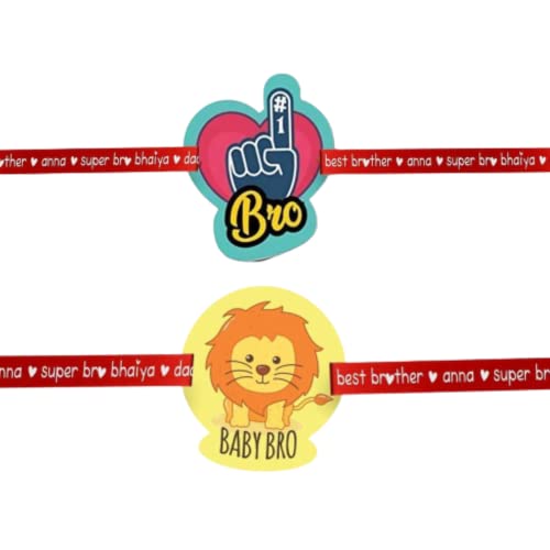 Hopcara Kids Rakhi for Brother set of 2