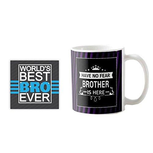 Have No Fear Brother Is Here Coffee Mug 330ml - Birthday Gift