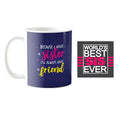 TheYayaCafe Ceramic Mug and Coaster Set Sister Always Print 330ml (11 oz), Raksha Bandhan Birthday Bhai Dooj Friendship Day Gift for Sister, Bhabhi, Didi from Brother