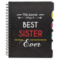 Best Sister Ever Notebook - Personalised Gift for Sister