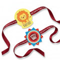 World's Greatest Bro & Lion Baby Bro Kids Rakhi - Set of 2