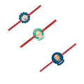 Printed Acrylic Kids Rakhi Set of 3 for Brother | Raksha Bandhan