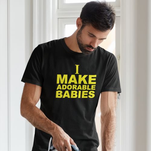 Adorable family t-shirt for Father and Kid