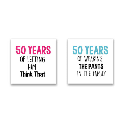50th-Anniversary-The-Pants-think-That-Coaster