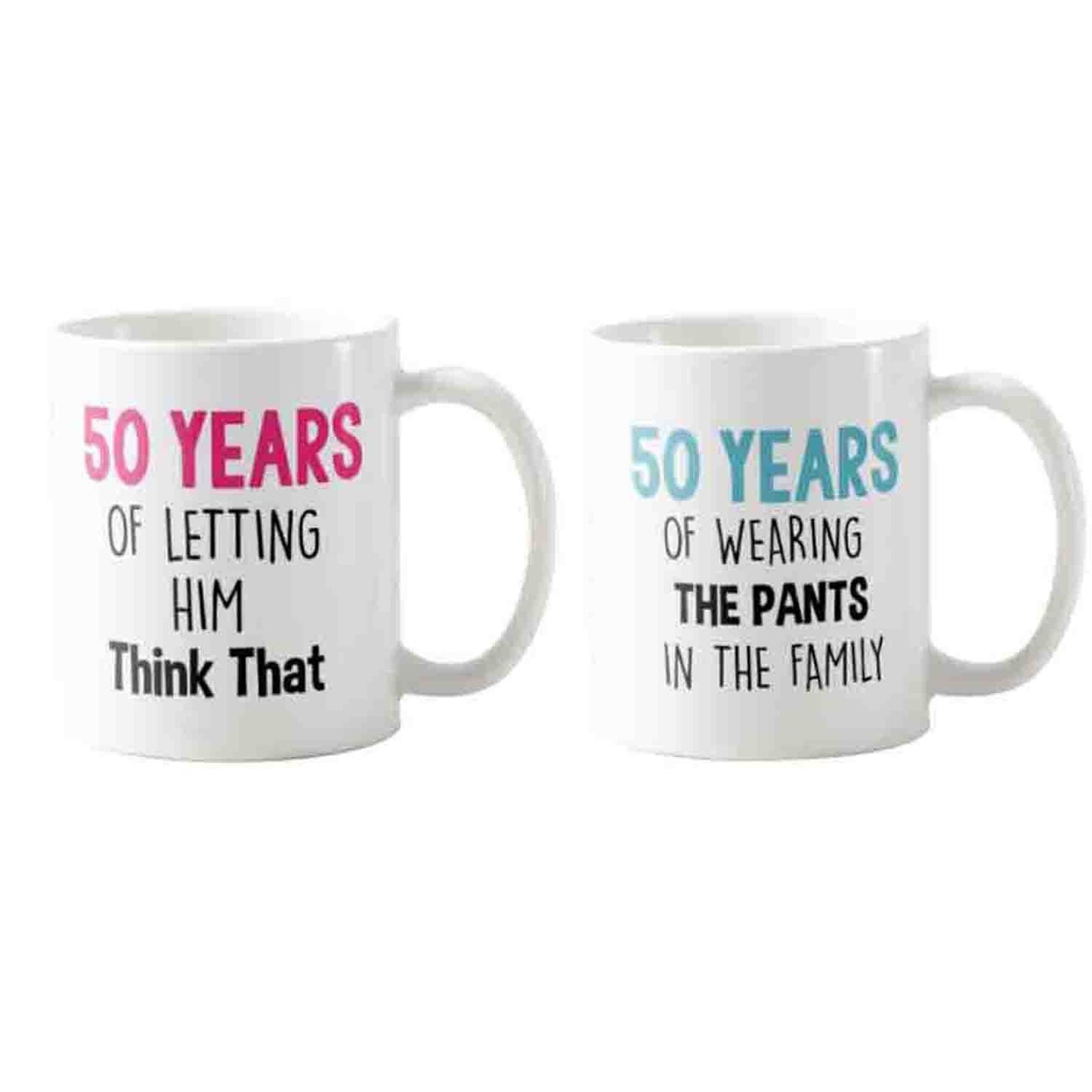 50th-Anniversary-The-Pants-think-That-Couple-Coffee-mug
