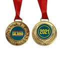 World's Best Lil Bro Kids Rakhi & Medal Gift Combo - Pack of 2