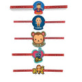 Printed Acrylic Rakhi Set of 5 for Brothers | Rakhabandhan Pack