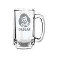 Beer Mug - Gabbar Hindi Engraved Playboy Style 357 ml