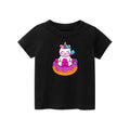 Girls' Unicorn T-Shirt - Cute Funky Print Tee for Kids