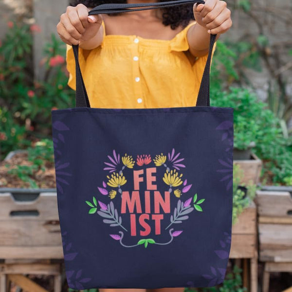 Feminist AOP Tote Bag