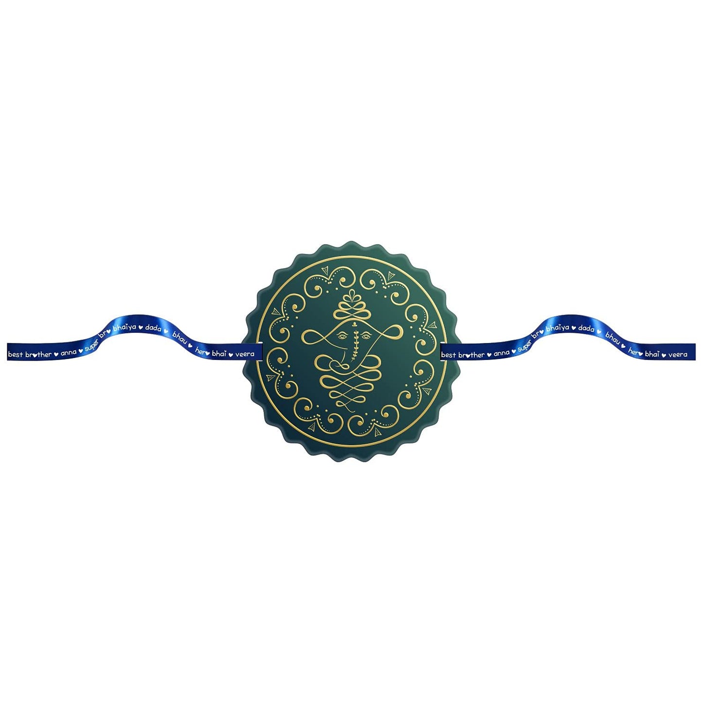 TheYaYaCafe Raksha Bandhan Gifts for Brother Printed Cute Kids Rakhi Bracelet