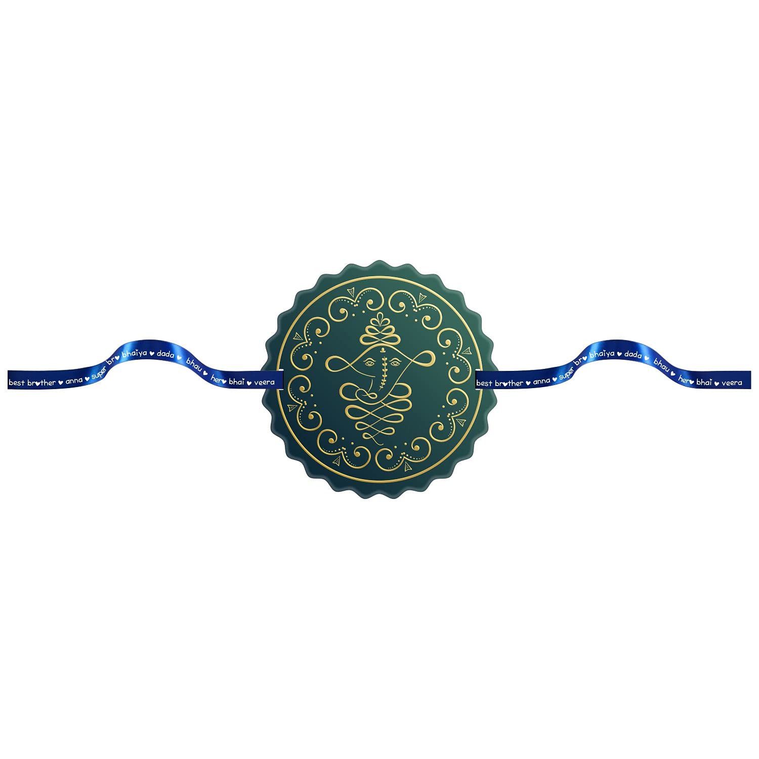 TheYaYaCafe Raksha Bandhan Gifts for Brother Printed Cute Kids Rakhi Bracelet