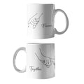 Together Forever Personalised Couple Coffee Mug - Valentine Gift