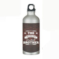 World's Greatest Brother Personalised Steel Sipper Water Bottle