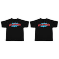 Aflatoon Printed Cotton Sibling T-Shirt for Brothers