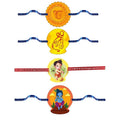 Religious Printed Rakhi Set of 4 | Rakhabandhan Gift for Brother