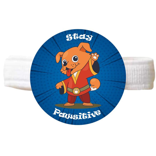 TheYayaCafe Dog Rakhi Rakshabandhan Gifts for Pets Paw Accessories - Stay Pawsitive, Rakhi for Dog, Cat, Puppy, Pet Lovers, Raksha Bandhan Gift for Fur Baby, Brother, Sister