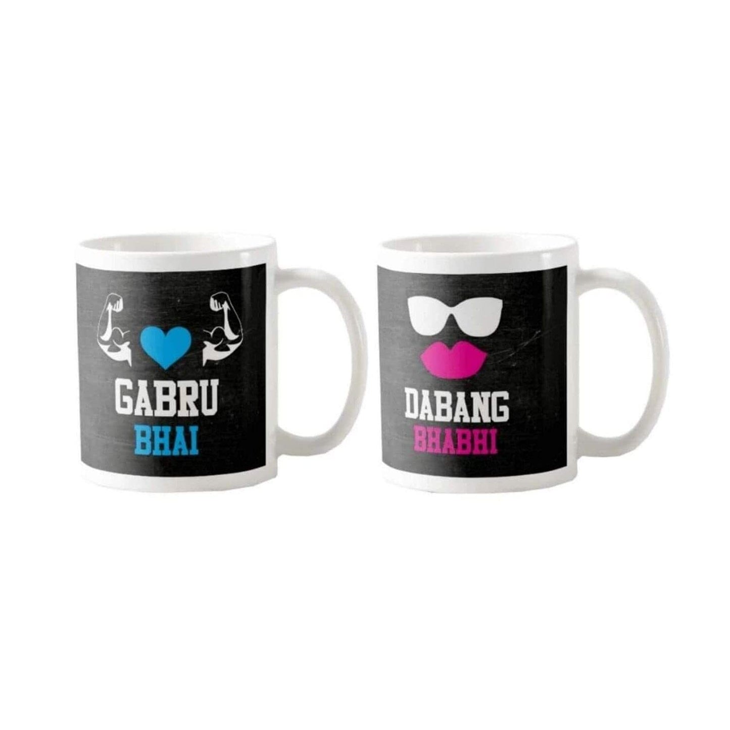Gabru Bhai Dabang Bhabhi Coffee Mugs