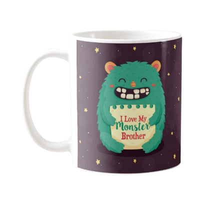 Veera Brother Coffee Mug with Coaster & Rakhi Combo