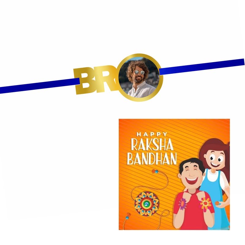 Personalised Bro Rakhi for Brothers - Custom Raksha Bandhan