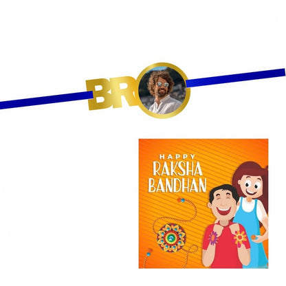 Personalised Bro Rakhi for Brothers - Custom Raksha Bandhan