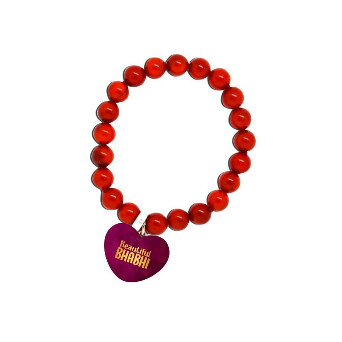 Pyara Bhai & Pyari Bhabhi Beads Rakhi Combo, Set of 2