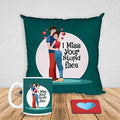 Coffee Mug Combo for Girlfriend & Wife - I Miss Your Stupid Face, Valentine Gift
