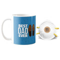 Best Dad Ever Personalised Coffee Mug with Coaster