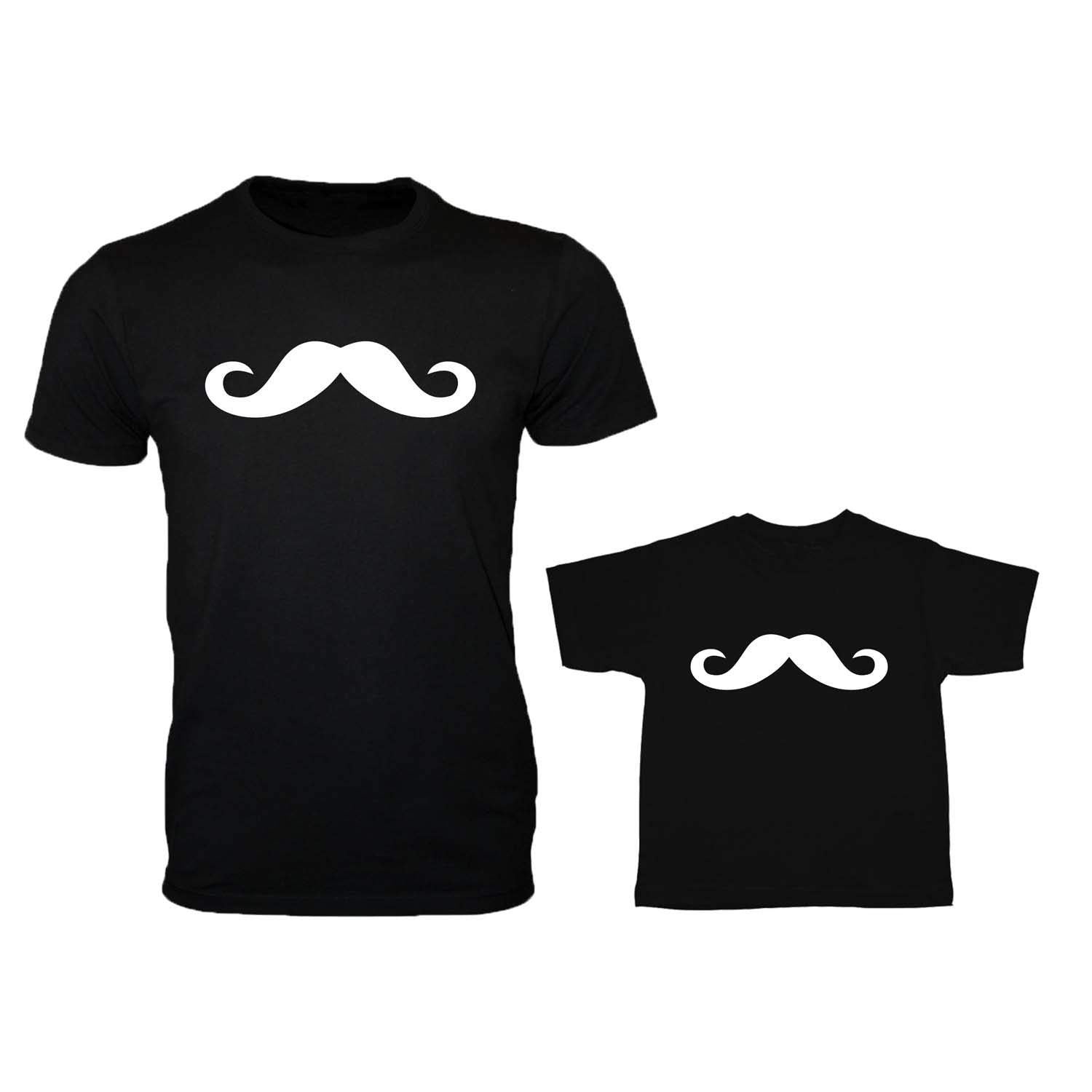 Men's &amp; Boys' Regular Fit T-Shirt (Pack of 2)