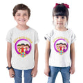 Happy Raksha Bandhan Sibling T-Shirts, Pattern 2 (Sold Separately)