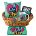 TheYayaCafe Raksha Bandhan Gift Combo for Brother Set of 4 (Mug, Coaster, Cushion Cover & Rakhi), Rakhi Gifts for Big and Younger Brother from Sister, Bhai Dooj Rakshabandhan Return Gift