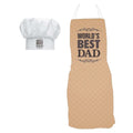Dad Combo Gift Set of 6 - Cushion, Mug, Coaster, Apron & Chef Hat