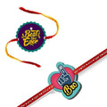 Printed Acrylic Rakhi for Brother, Kids and Adults